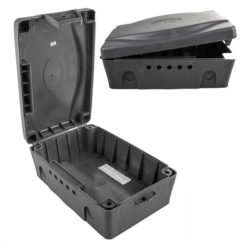 black outdoor electrical box|waterproof electrical boxes for outdoors.